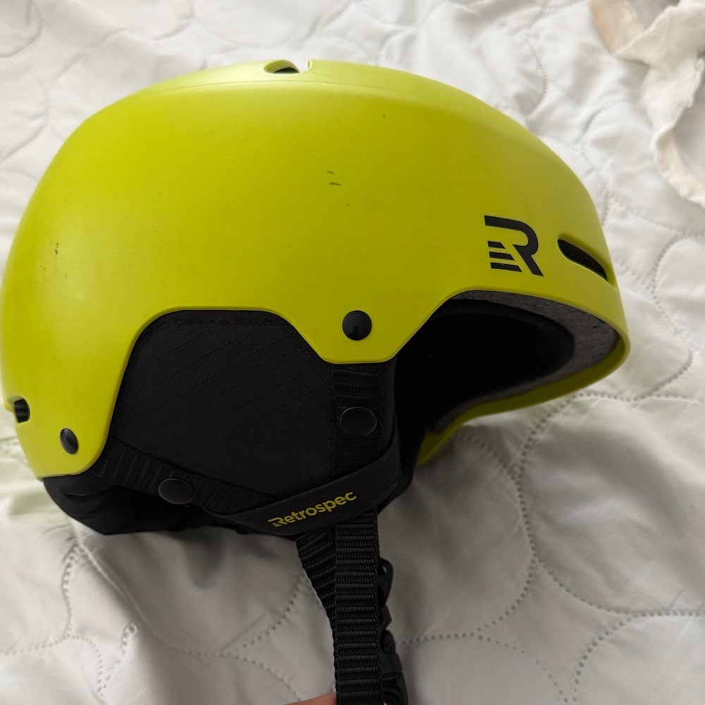 Retrospec Youth snowboard/ski Helmet - Lime green/yellow